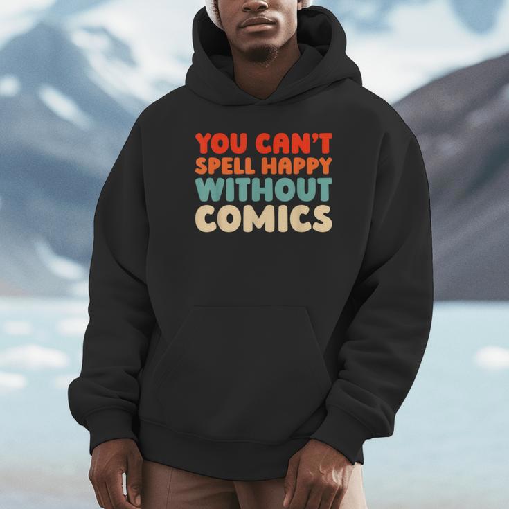 Retro Graphic Novels Superheroes Art Vintage Comic Books Unisex Hoodie