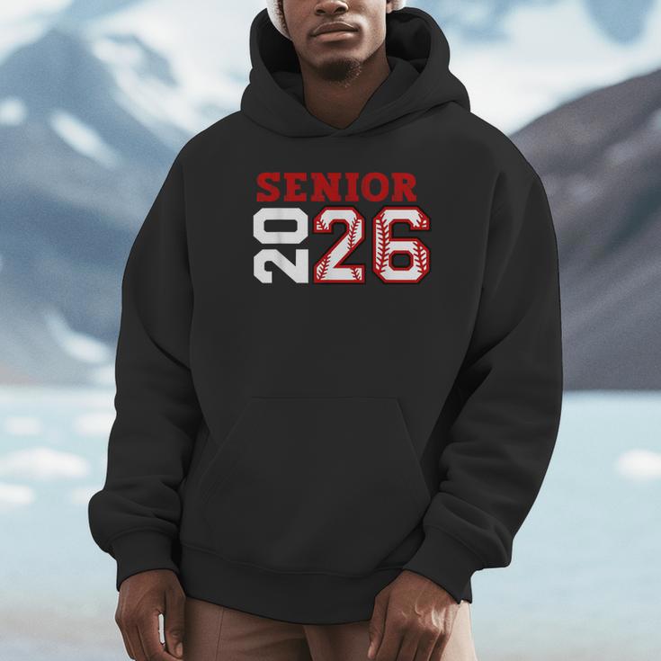 Senior Night Class Of 2026 Baseball Seniors Matching Team Unisex Hoodie