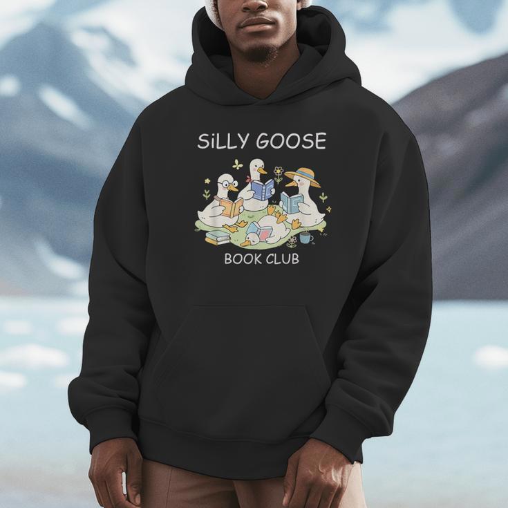 Silly Goose-Book Club Goose Reader Lover Bookish Unisex Hoodie Silly Goose-Book Club Goose Reader Lover Bookish Unisex Hoodie