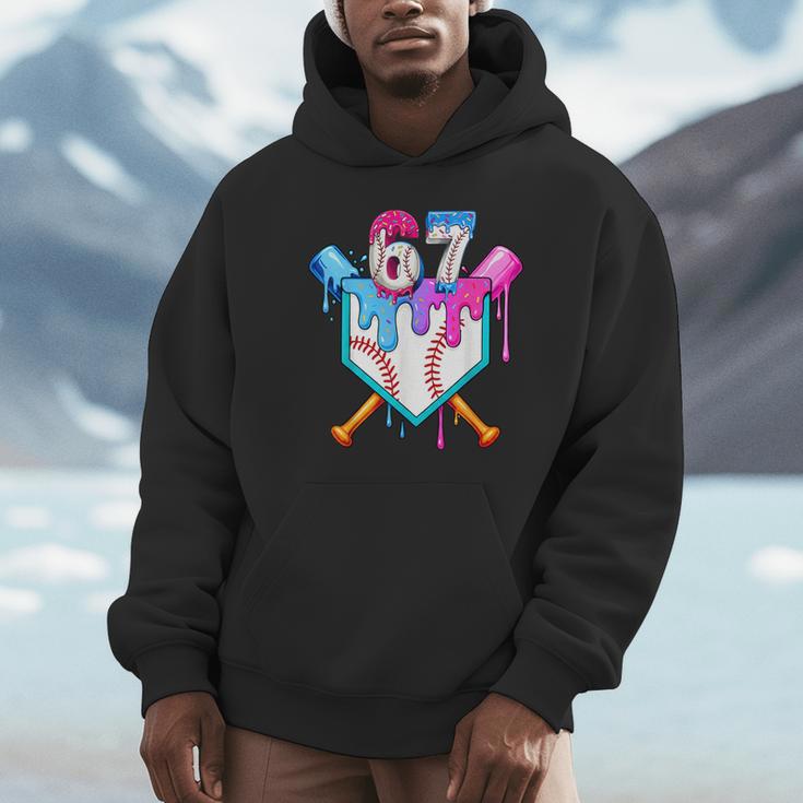 Six Seven Baseball Respect The Drip Boys Baseball Unisex Hoodie Six Seven Baseball Respect The Drip Boys Baseball Unisex Hoodie