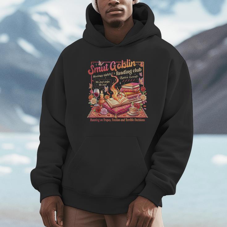 Smut Goblin Dark Romance Book Lover Vintage Unisex Hoodie