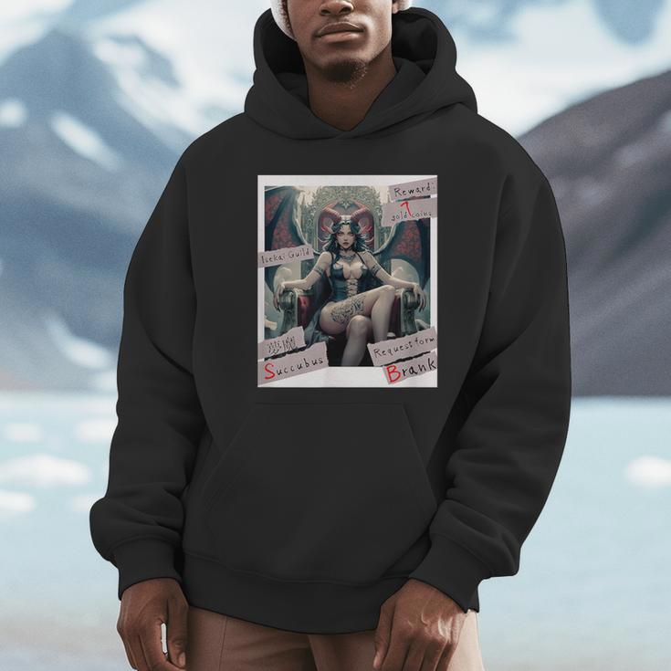 Succubus 2 Yumema Kanji Guild Request Book Another World Fictional Women's Unisex Hoodie Succubus 2 Yumema Kanji Guild Request Book Another World Fictional Women's Unisex Hoodie