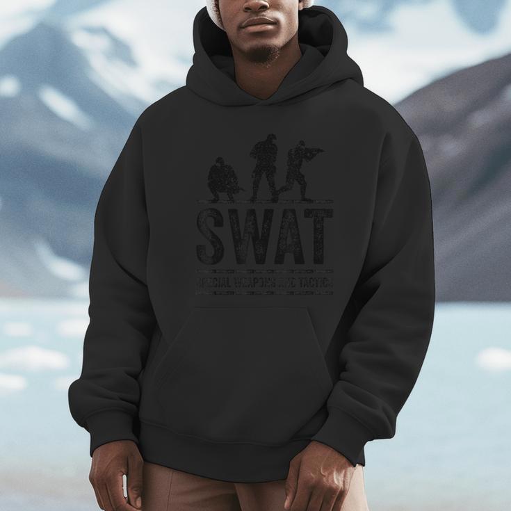Swat チーム警察保安官tシャツ オフデューティー警察法用 パーカー