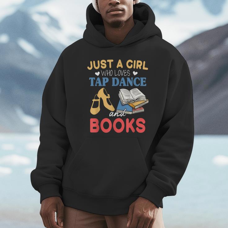 Tap Dancer Girl Who Loves Tap Dance & Books Unisex Hoodie