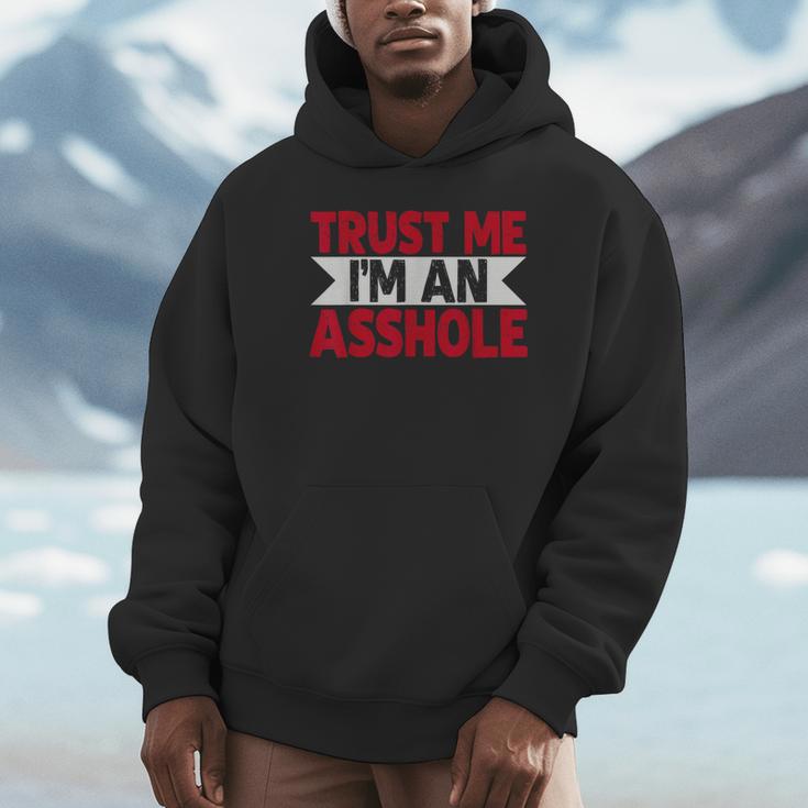 Trust Me I'm An Asshole パーカー
