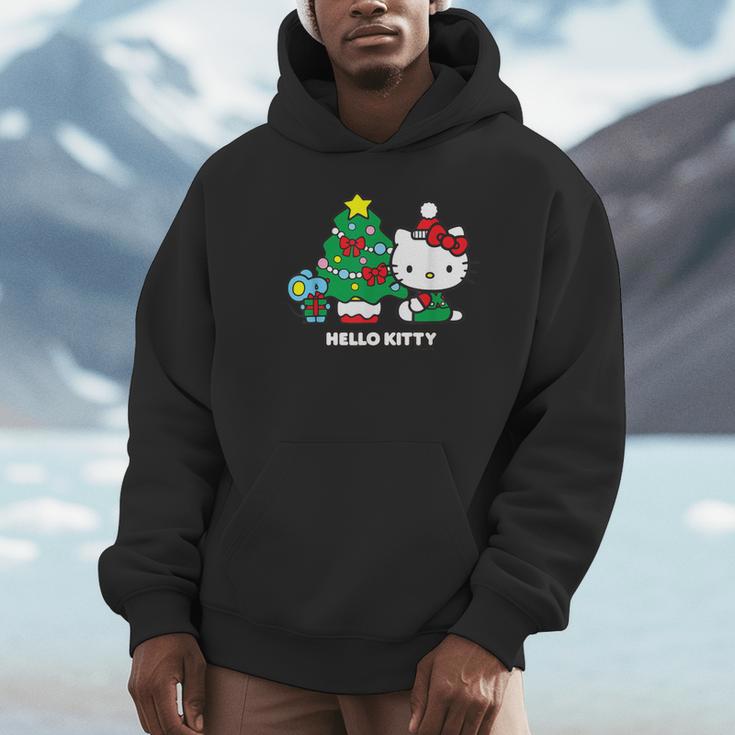 【クリスマス特集】Usデザイン ハローキティ クリスマスツリー パーカー