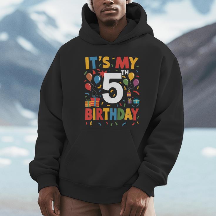 キッズ 5歳の誕生日シャツ男の子キッズ幼児5歳の誕生日男の子 パーカー