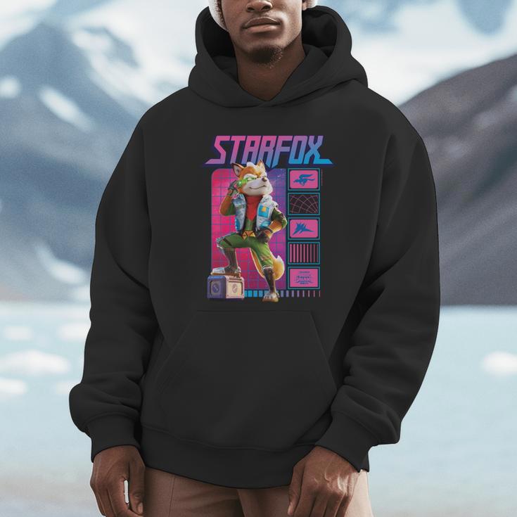 ザ・スーパーマリオギャラクシー・ムービー Fox Mccloud Retro Hero 長袖tシャツ パーカー