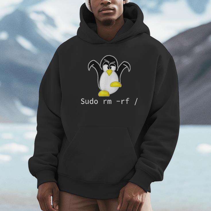 タックスlinuxペンギン須藤rm Rfコンピュータフリークハッカー パーカー