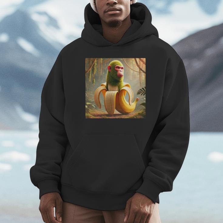 チンパンジーニ バナニーニ 長袖tシャツ パーカー