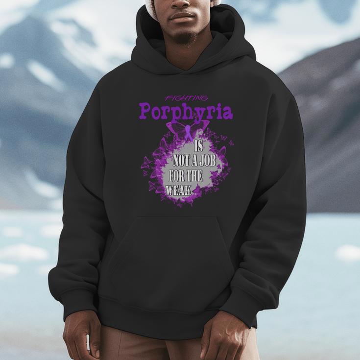 ポルフィリン症啓発 長袖tシャツ パーカー