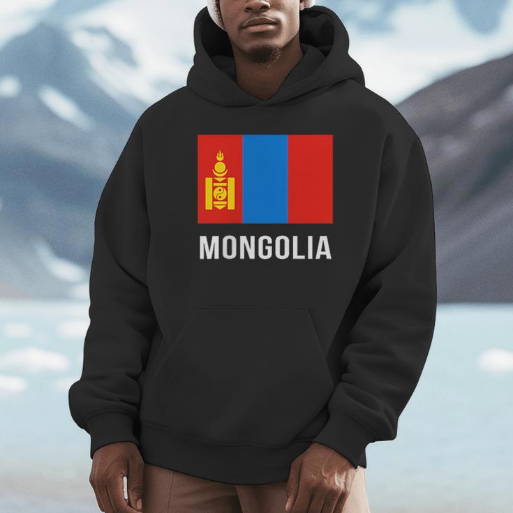モンゴル モンゴル国旗 パーカー