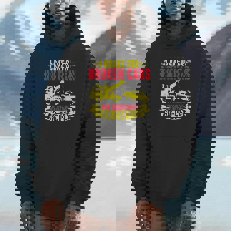 壊れた車や、時にはコーヒーレッカー車にもブレーキをかけます。 パーカー