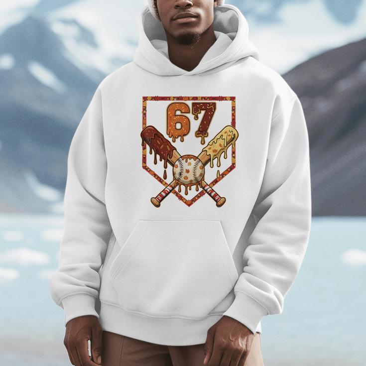 67 Baseball Drip Thanksgiving Six Seven Boys Teens Kids Unisex Hoodie 67 Baseball Drip Thanksgiving Six Seven Boys Teens Kids Unisex Hoodie