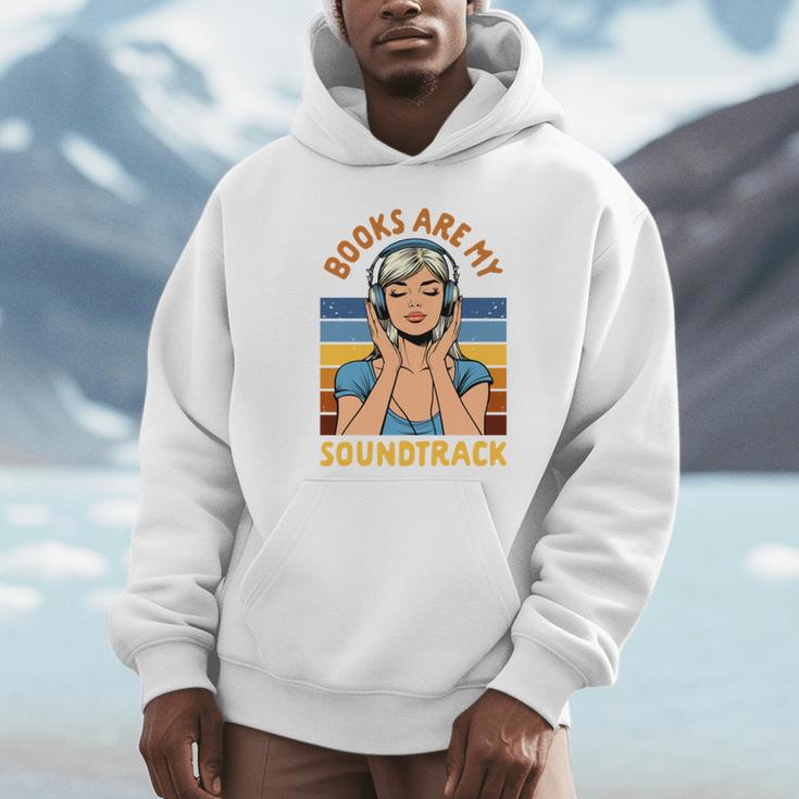 Audiobook Lover Bookish Audiobooked Books Are My Soundtrack Unisex Hoodie Audiobook Lover Bookish Audiobooked Books Are My Soundtrack Unisex Hoodie