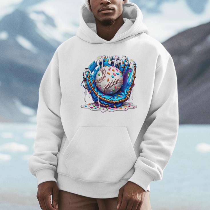 Baseball Drip For Boys Ice Cream Drip Youth Baseball Boys Premium Tri-Blend Unisex Hoodie Baseball Drip For Boys Ice Cream Drip Youth Baseball Boys Premium Tri-Blend Unisex Hoodie