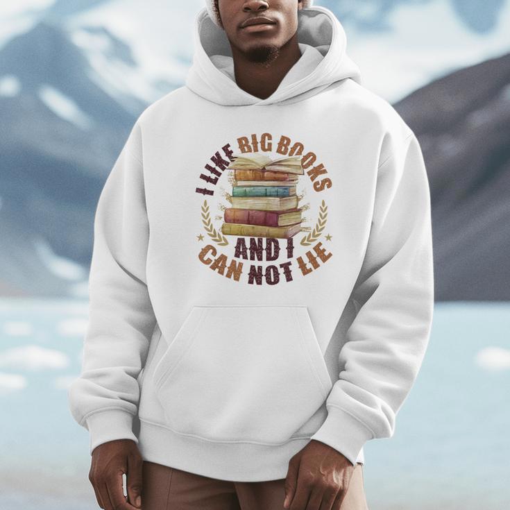 I Like Big Books And I Can Not Lie Book Lovers Reading Unisex Hoodie