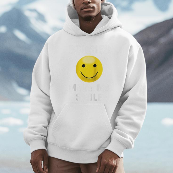 Boobies Make Me Smile Mardi Gras Raglan Baseball Tee Unisex Hoodie