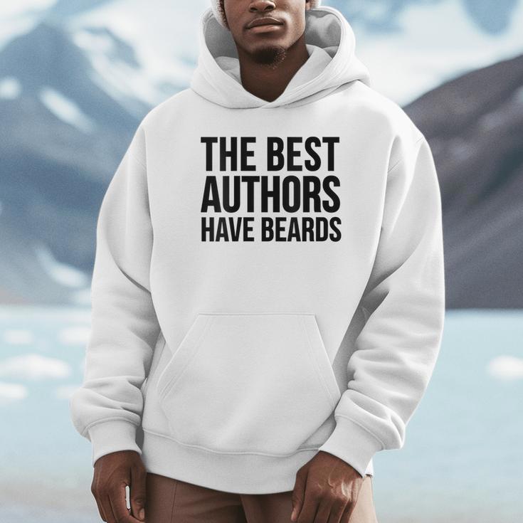 Book Author The Best Authors Have Beards Unisex Hoodie