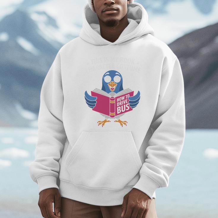 This Is My Book Character Costume Cute Pigeon Kids Reading Unisex Hoodie This Is My Book Character Costume Cute Pigeon Kids Reading Unisex Hoodie