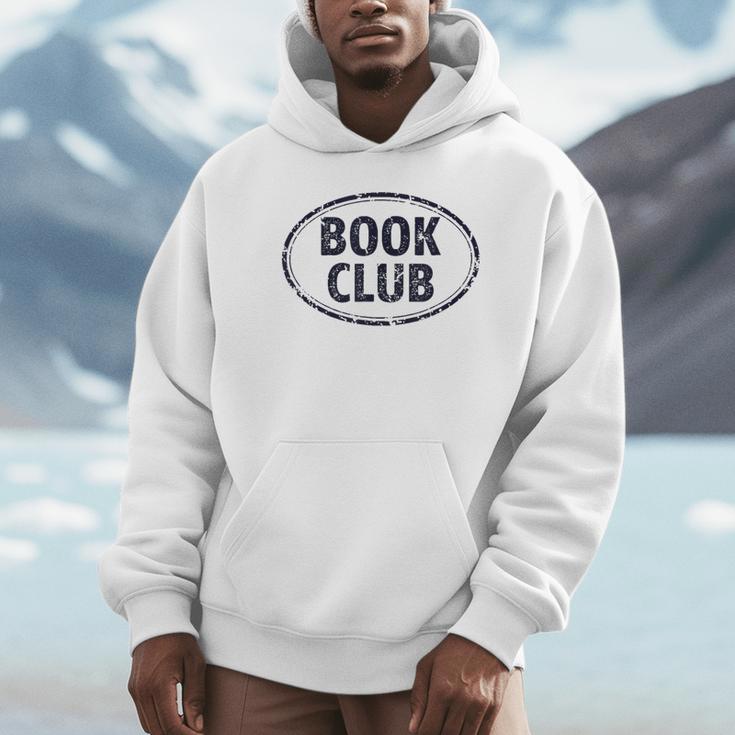 Book Club Oval Logo Unisex Hoodie
