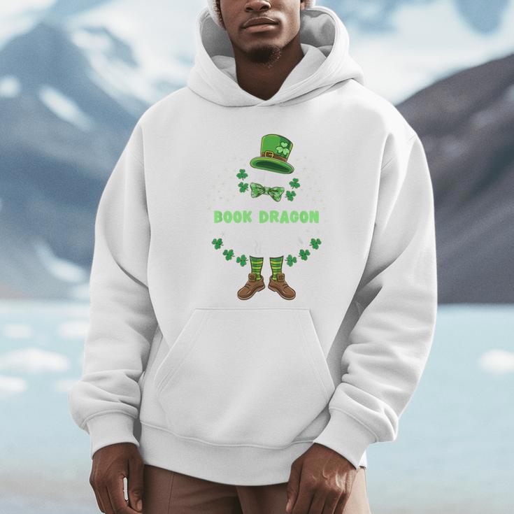 Im The Book Dragon Leprechaun St Patricks Day Unisex Hoodie