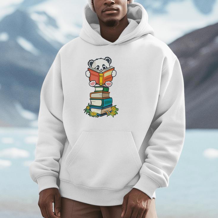 Book Lover Shirt Kids Panda Lover Book Reading Unisex Hoodie Book Lover Shirt Kids Panda Lover Book Reading Unisex Hoodie