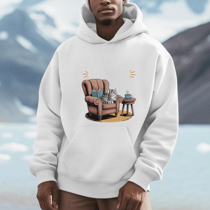 Book Lovers Cats Unisex Hoodie