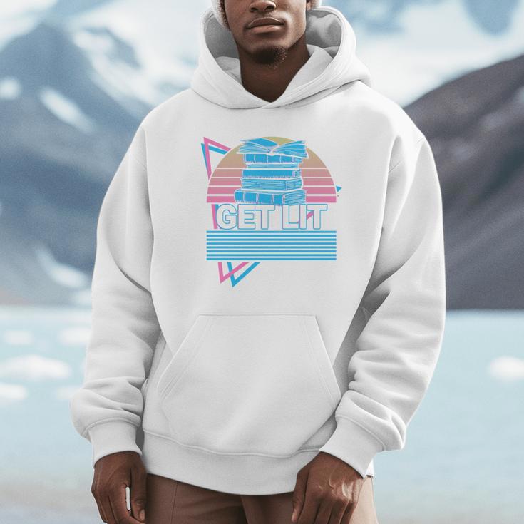 Book Reader Literature Get Lit Unisex Hoodie