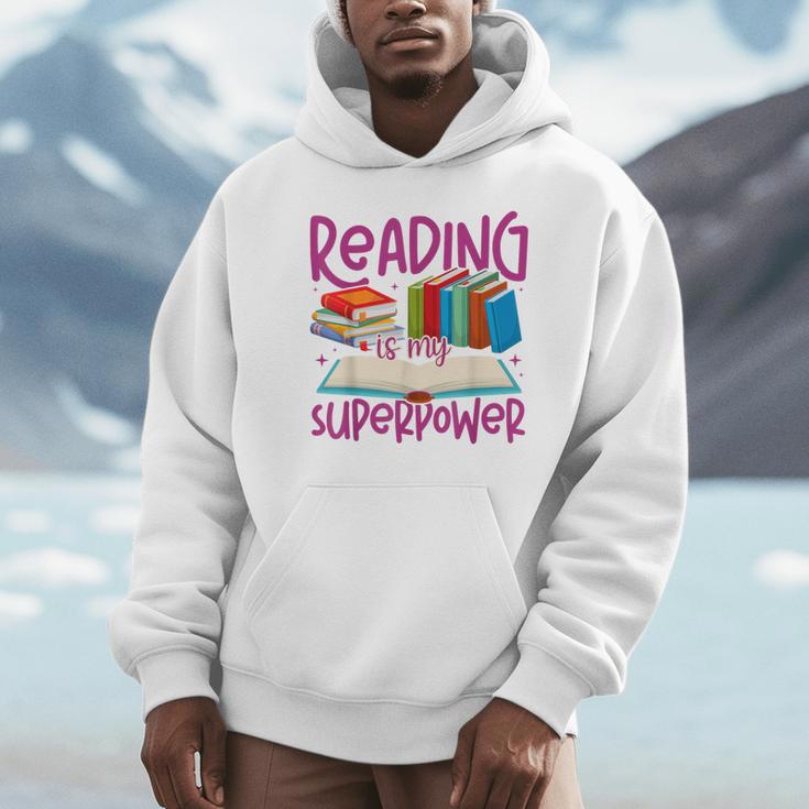 Book Reading Reading Is My Superpower Unisex Hoodie Book Reading Reading Is My Superpower Unisex Hoodie