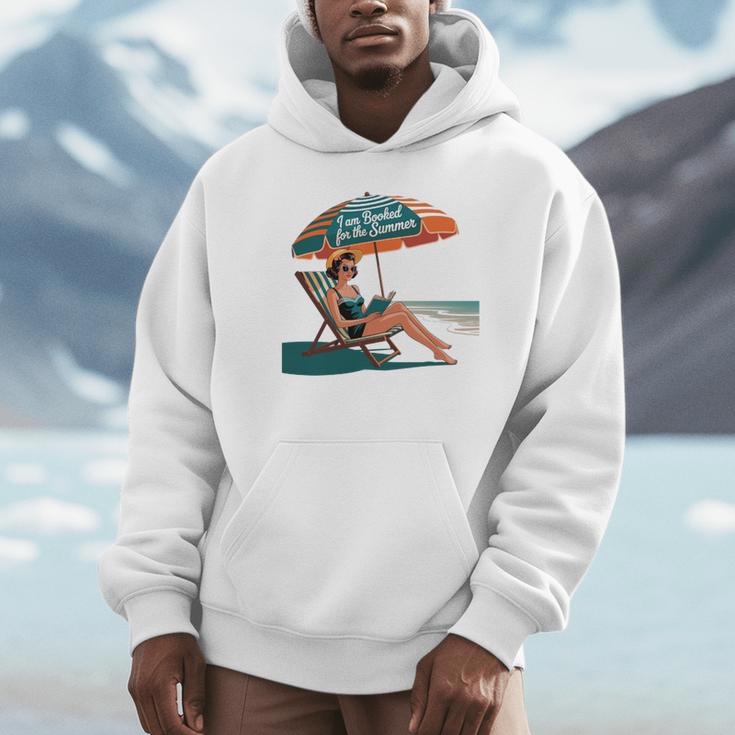 Booked For The Summer Book Lover Summer Coquette Premium Tri-Blend Unisex Hoodie Booked For The Summer Book Lover Summer Coquette Premium Tri-Blend Unisex Hoodie