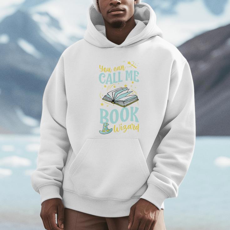 You Can Call Me Book Wizard Librarian Premium Tri-Blend Unisex Hoodie