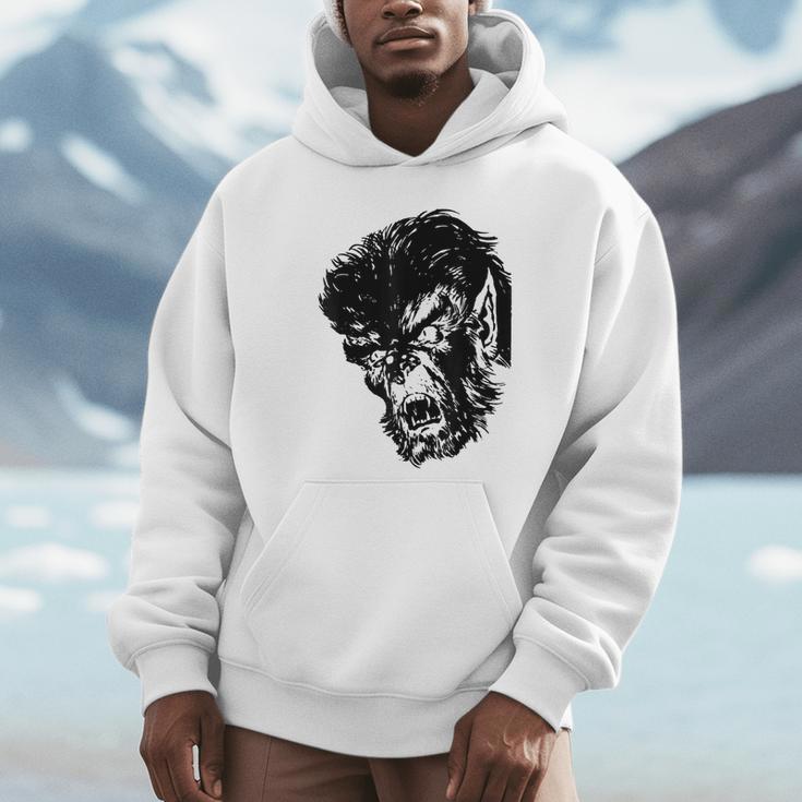 Classic Monster Horror Comic Book Horror Movie Werewolf Unisex Hoodie