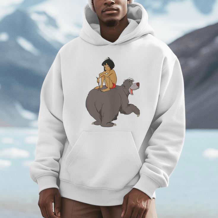Disney The Jungle Book Mowgli And Baloo Chillin Unisex Hoodie