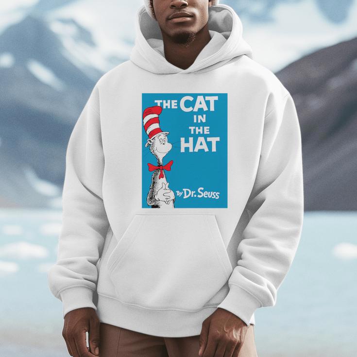 Dr Seuss The Cat In The Hat Book Cover Premium Unisex Hoodie Dr Seuss The Cat In The Hat Book Cover Premium Unisex Hoodie