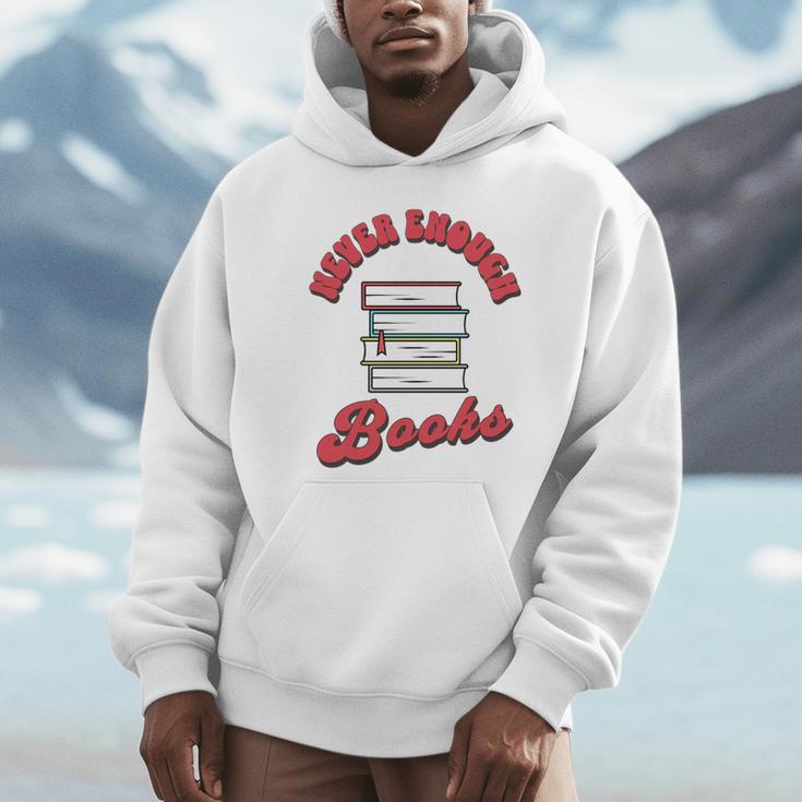 Never Enough Books Book Lover Librarian Teacher Premium Tri-Blend Unisex Hoodie Never Enough Books Book Lover Librarian Teacher Premium Tri-Blend Unisex Hoodie