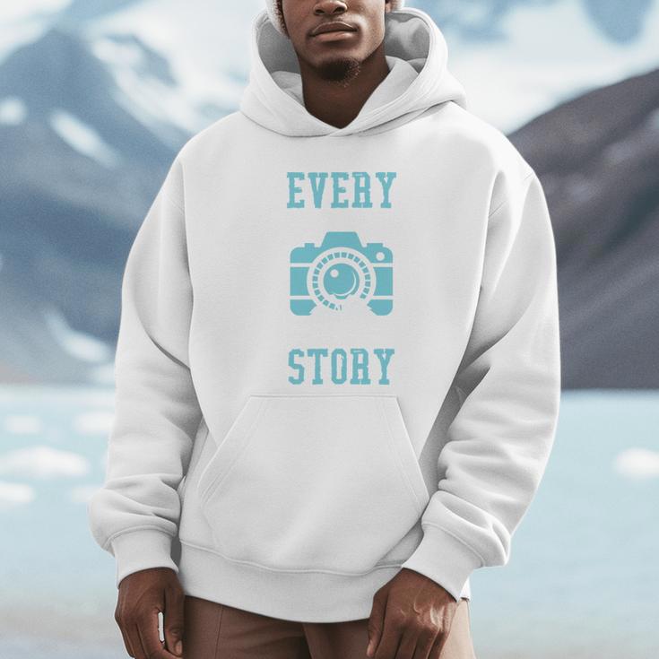Every Picture Tells A Story Book Camera Lens Photography Unisex Hoodie Every Picture Tells A Story Book Camera Lens Photography Unisex Hoodie