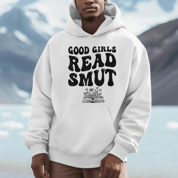 Good Girls Read Smut Book Flower Good Reader Saying Unisex Hoodie Good Girls Read Smut Book Flower Good Reader Saying Unisex Hoodie