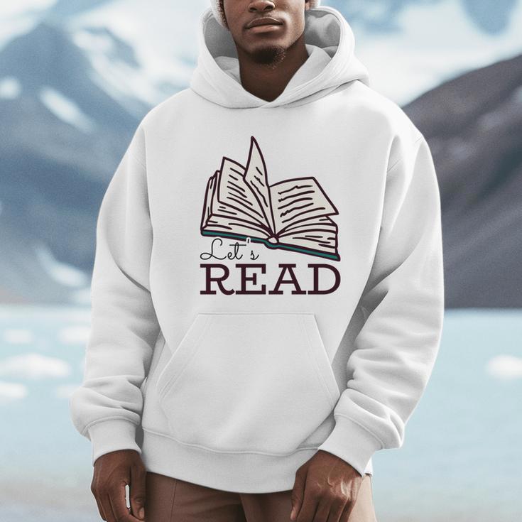 Let's Read Books Unisex Hoodie