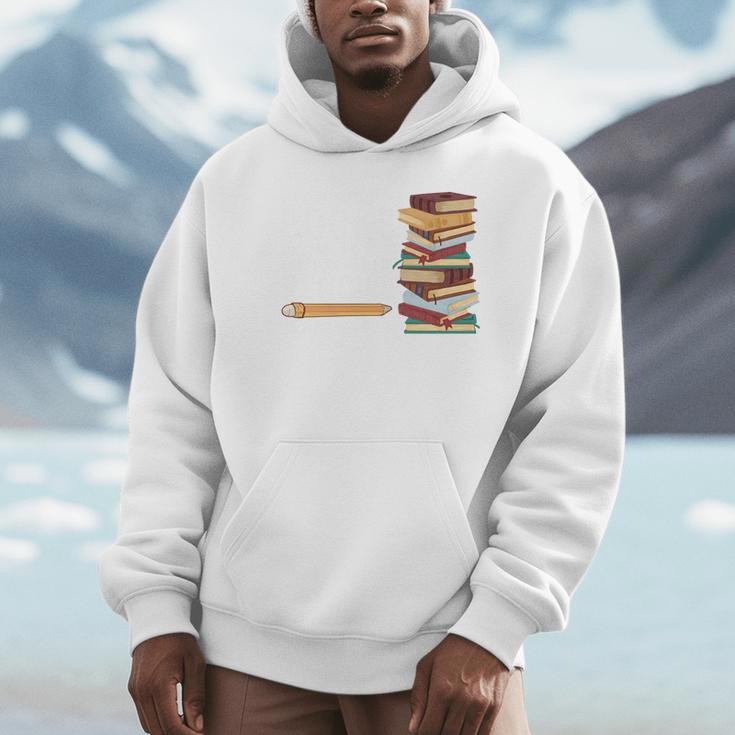 Life Without Books Is Like An Unsharpened Pencil Bookworm Unisex Hoodie Life Without Books Is Like An Unsharpened Pencil Bookworm Unisex Hoodie