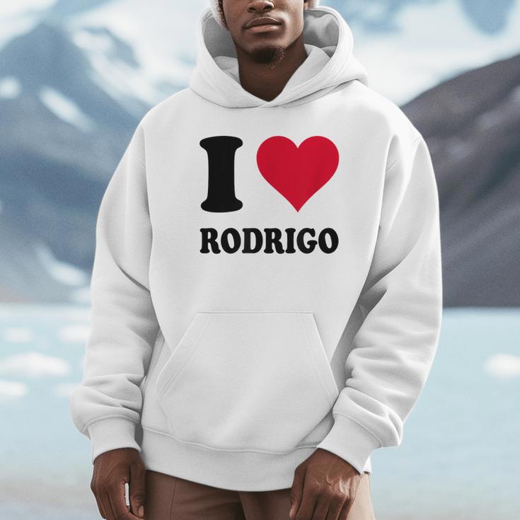 I Love Rodrigo パーカー