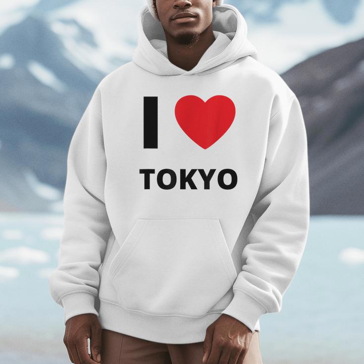 I Love Tokyo Travel Tourist パーカー