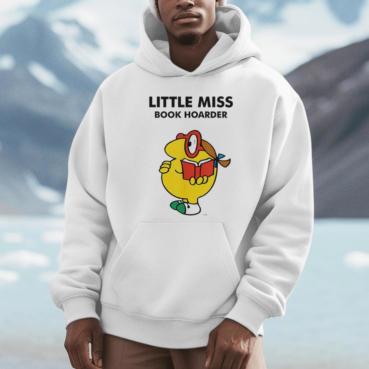 Mr Men Little Miss Meme Little Miss Book Hoarder Unisex Hoodie