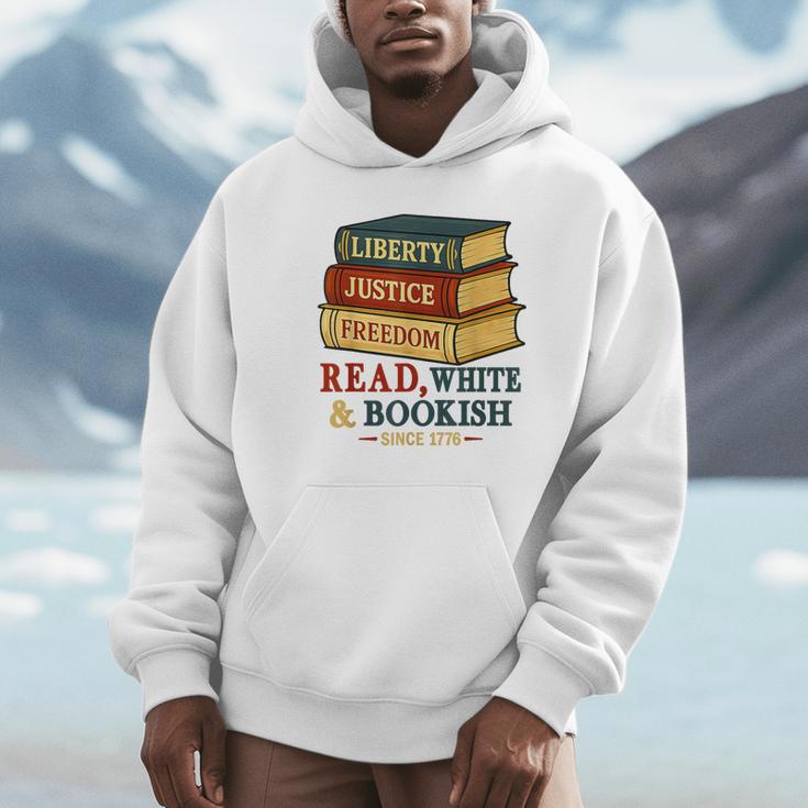 Read & Bookish Since 1776 Books Patriot 4th Of July Unisex Hoodie Read & Bookish Since 1776 Books Patriot 4th Of July Unisex Hoodie