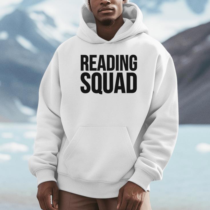 Reader Book Lover Reading Squad Unisex Hoodie