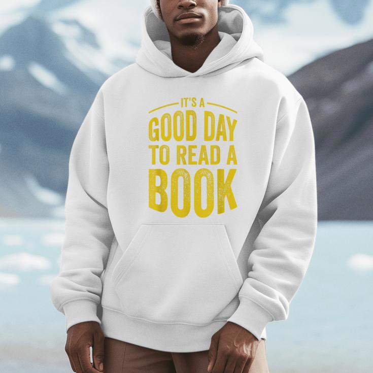 Reading Teacher Bookworm Its A Good Day To Read A Book Unisex Hoodie