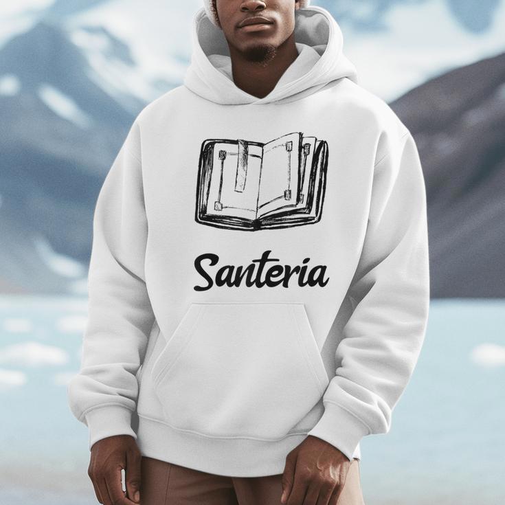 Santeria Bruja Book Unisex Hoodie