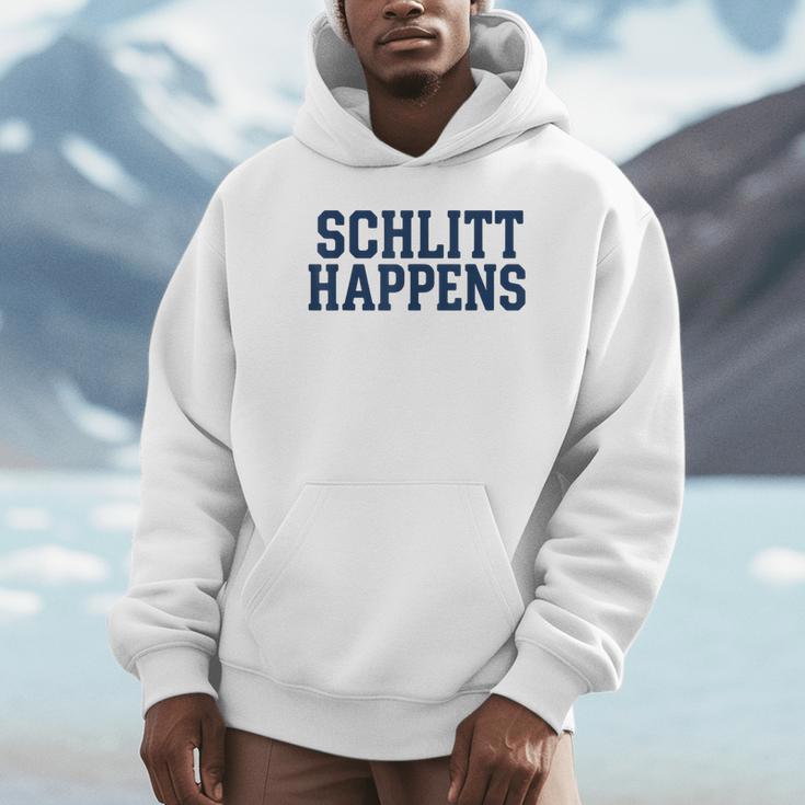 Schlitt Happens NY Bronx I Heart Baseball Apparel Unisex Hoodie