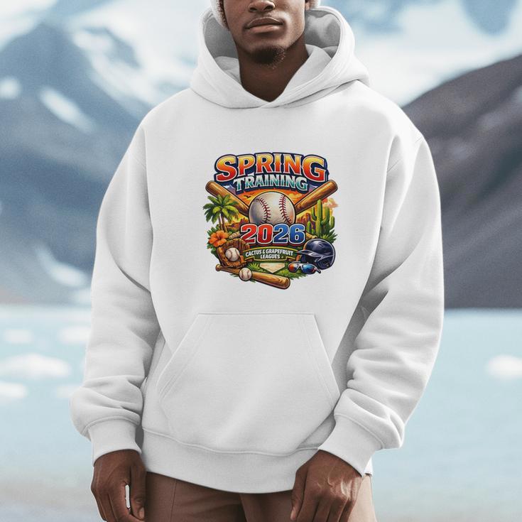 Spring Training 2026 Baseball Fan Retro Palm Cactus Premium Tri-Blend Unisex Hoodie Spring Training 2026 Baseball Fan Retro Palm Cactus Premium Tri-Blend Unisex Hoodie