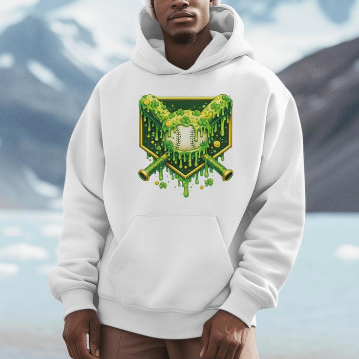 St Patrick's Day Baseball Boys Ice Cream Drip Youth Kids Premium Tri-Blend Unisex Hoodie St Patrick's Day Baseball Boys Ice Cream Drip Youth Kids Premium Tri-Blend Unisex Hoodie